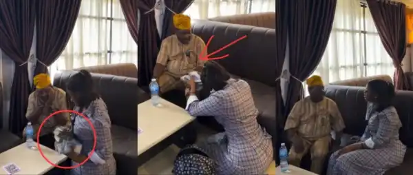 Papa Ajasco Receives ₦2m Gift from King Mitchy Days After Crying out