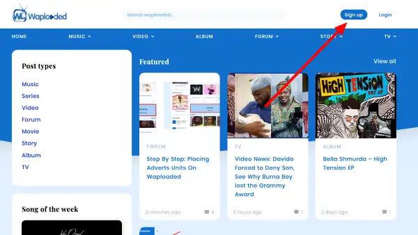 How to Register on Waploaded Rebranded Website