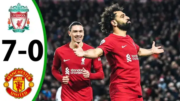 Liverpool vs Manchester United 7 - 0 (Premier League 2023 Goals & Highlights)