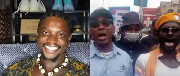 “They Went There For Hype, Not Justice”- VeryDarkMan Slams FreeNnamdiKanuNow Protesters