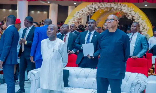 Govs Otti, Diri, Eno, Peter Obi in attendance as Abia Govt holds state burial for Uma Ukpai