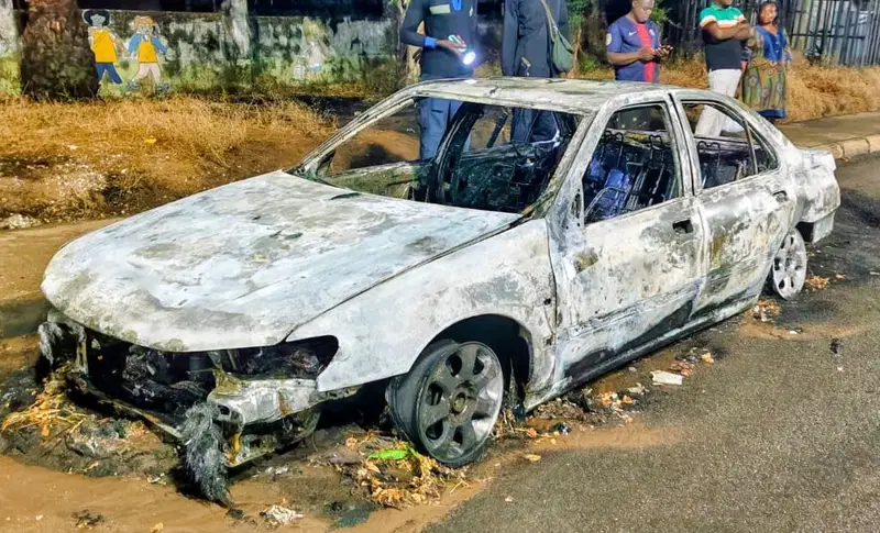 Benue PDP chieftain escapes assassination attempt, car set ablaze hours after appointment