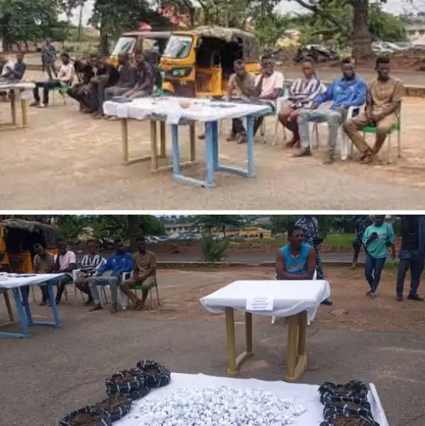 Police Arrest Armed Robbers Who Killed A Father And Gangr*ped His Two Daughters In Ibadan