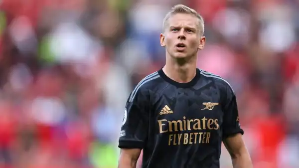 Oleksandr Zinchenko suffers calf injury in Arsenal training