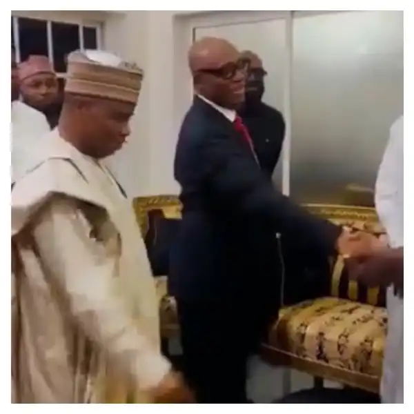 2027: Amaechi meets Tambuwal in Abuja [VIDEO]