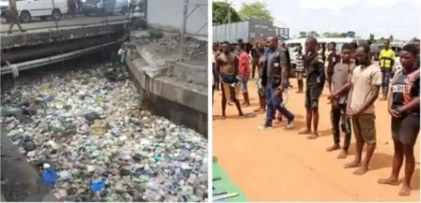 Three Robbery Suspects Thrown Into Canal For Robbery – See Last Statement Before They Died