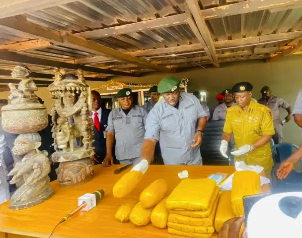 Ogun: Customs intercepts contrabands worth 1.35bn, handover cannabis to NDLEA