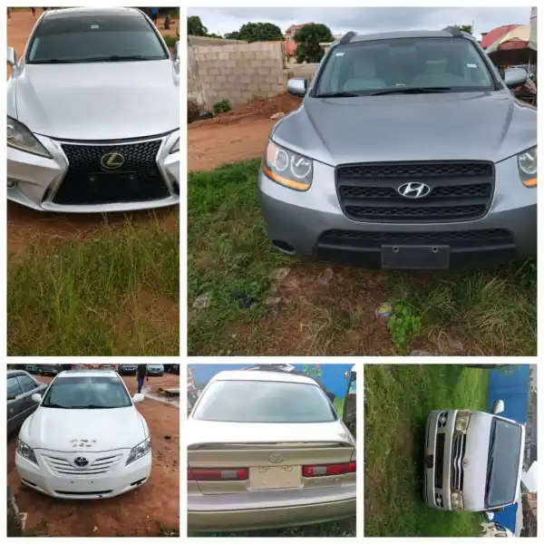 Police impound 15 vehicles in Abia, arrest suspects for registration offenses