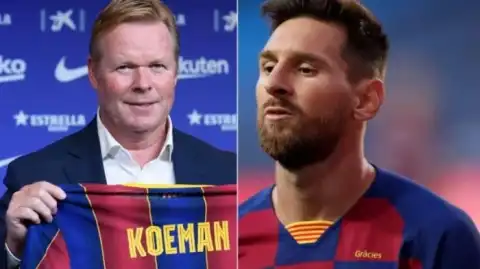 JUST IN!! Lionel Messi & Ronald Koeman Fight Over Changes To Barcelona Team