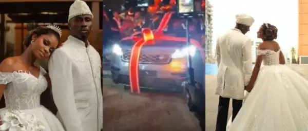 Priscilla Ojo Reveals How She Feels About Juma Jux’s Range Rover Gift