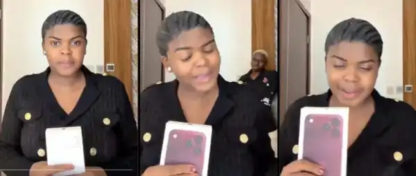 “Thank You, One And Only Odogwu” – Jarvis Appreciates Peller After He Gifts Her iPhone 18 Pro Max