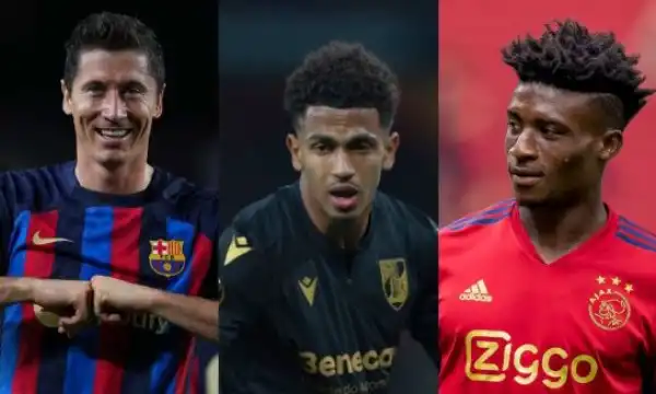 UEFA Includes Lewandowski, Kudus, Edwards In Champions League Team (Full List)