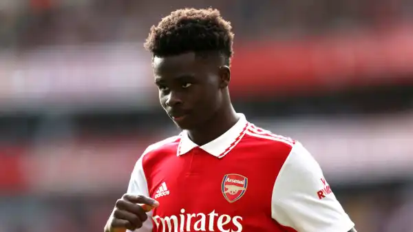 Arsenal worried by Man City interest in Bukayo Saka