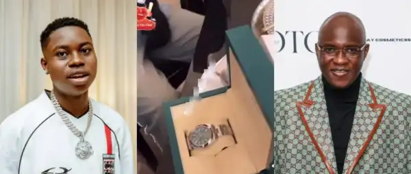 Pastor Tobi Adegboyega Surprises Peller With $15K Rolex