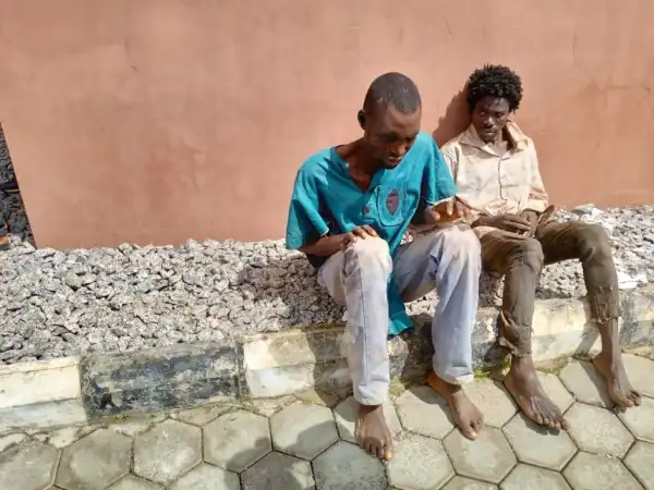 Ondo Amotekun Arrests Two Suspected Criminals Disguised As Lunatics (Photo)