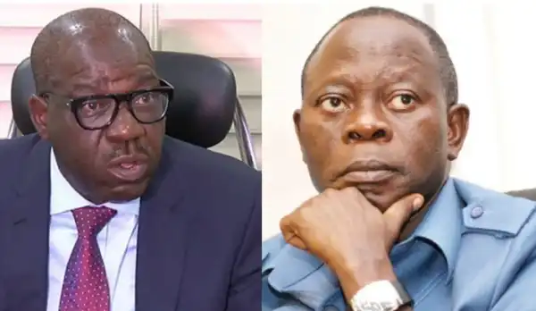 Edo elections: Obaseki reveals reason Oshiomhole is angry with him