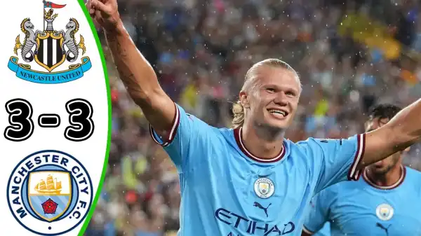 Newcastle vs Manchester City 3 - 3  (Premier League 2022 Goals & Highlights)