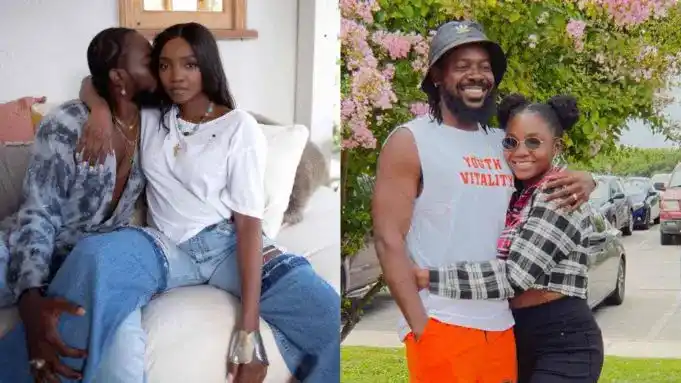 “Take my card, buy yourself a new bag” – Adekunle Gold tells wife, Simi on her birthday