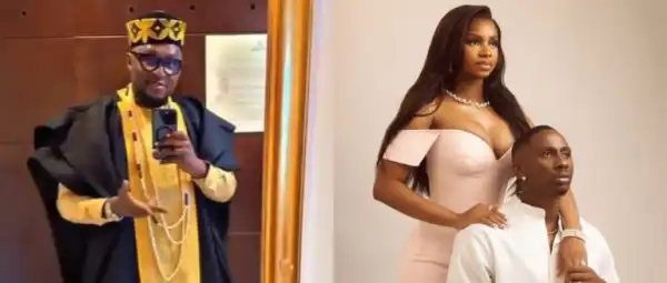 Priscilla Ojo’s In-Law Stuns in Agbada, Requests for Yoruba Name