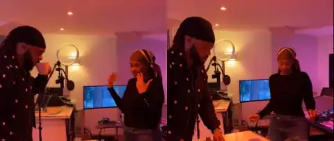 Sandra Okagbue Shares Sweet Video With Partner, Flavour, Fans React