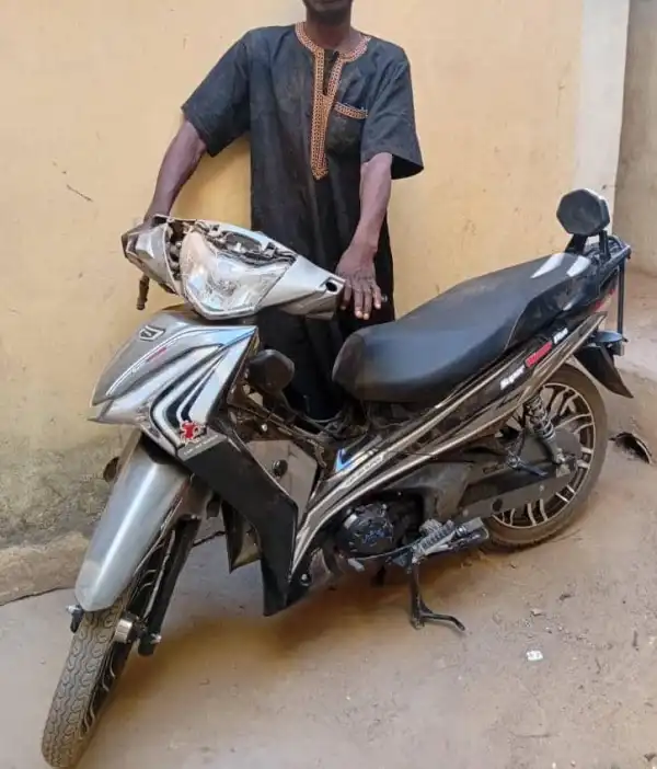 Police nab suspected motorcycle thief in Yobe