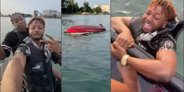 TikToker Rinaboy Riri Shares Terrifying Jet Ski Experience