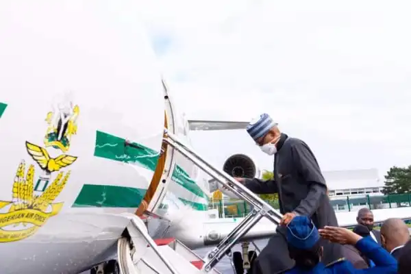 Buhari, Aisha Depart Abuja Days To APC Presidential Primary