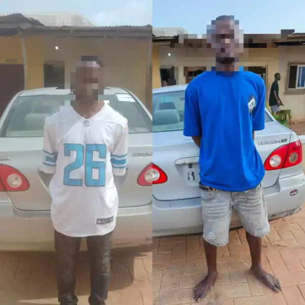 Police arrest suspected armed robbers, recover three stolen cars in Ogun