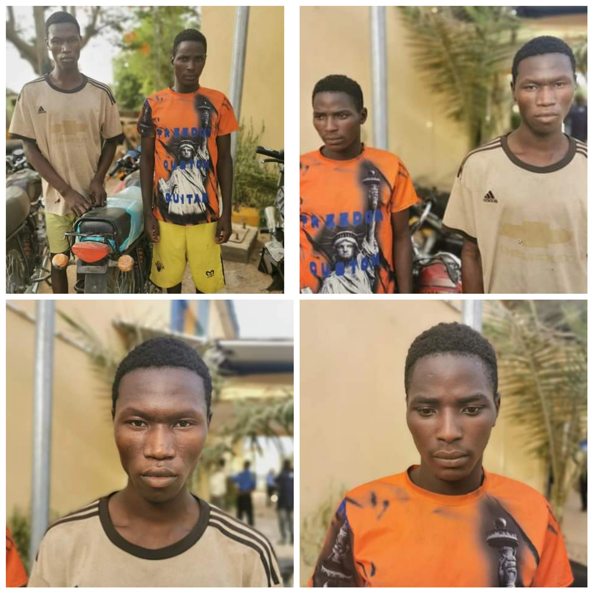 Police arrest two men for killing Okada rider and stealing his bike in Bauchi