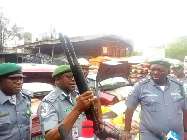 Customs Impound Pump Action Rifle, Cartridges, Recover N107.8m (Photos)