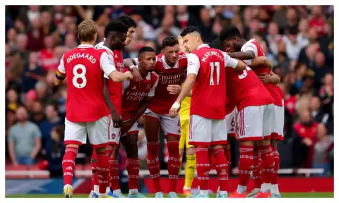 UCL: Arsenal overtaken as favourite to win trophy this season