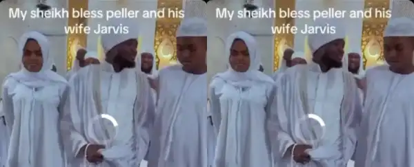 Peller Reportedly Takes Jarvis to Mosque Ahead of Wedding, Sparks Reactions Online
