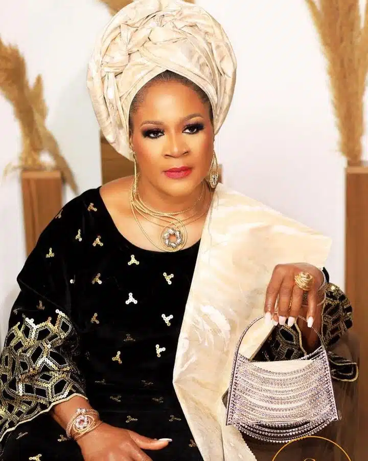 Funsho Adeoti breaks silence after snubbing husband, Kazim at a party in US