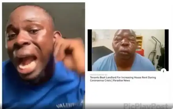 Who Go Settle This Matter?? Man Threaten To Beat Landlord To Stupor If He Dare Increase Rent (VIDEO)