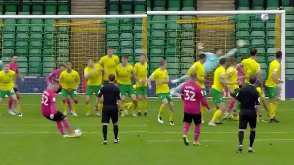 See The Match Winning FreeKick Rooney Scored For Derby Against Norwich