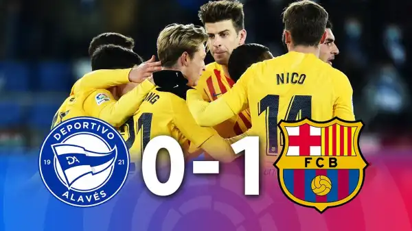 Deportivo Alaves vs Barcelona 0 − 1 (LaLiga 2022 Goals & Highlights)