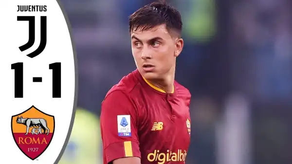 Juventus vs Roma 1 - 1 (Serie A 2022 Goals & Highlights)