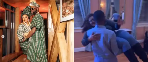 Biodun Okeowo Expresses Deep Affection For Her Hubby In Adorable Dance Video