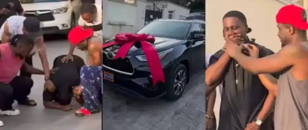 Peter Okoye Gifts His Managers Brand-New Mercedes-Benz Cars