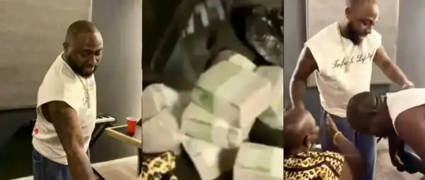 Davido Gifts TikTok Chef Jaskaro’s Mother ₦10 Million During Special Visit