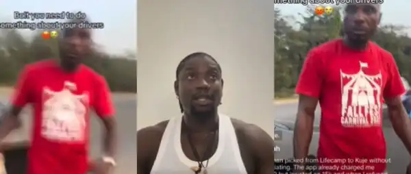 VeryDarkMan Reacts to Viral Video of Bolt Driver Allegedly Harassing Lady Over Extra Fare Demand