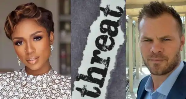 Reconcile with her or I’ll cripple your m*nhood” – Korra Obidi’s estranged husband, Justin shares threat messages from Nigerians