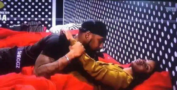 BBNaija: Bella Weeps After Fight With Sheggz (Video)