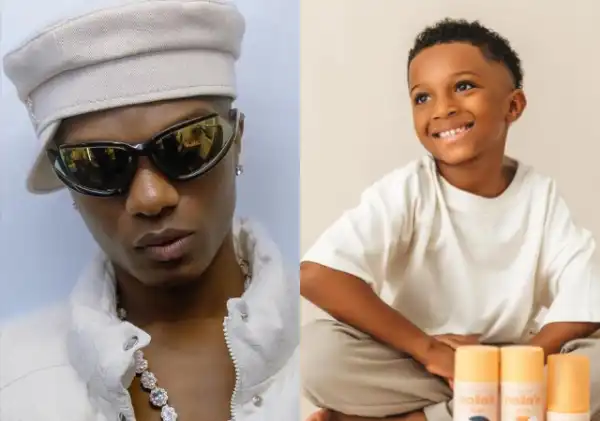 Wizkid’s Son Zion Gets Endorsement Deal, Fans Show Support