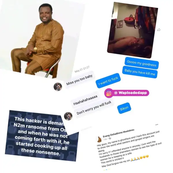 EXPOSED: Hacker Reveals Evangelist and  N*de Photos/Videos of married church-women