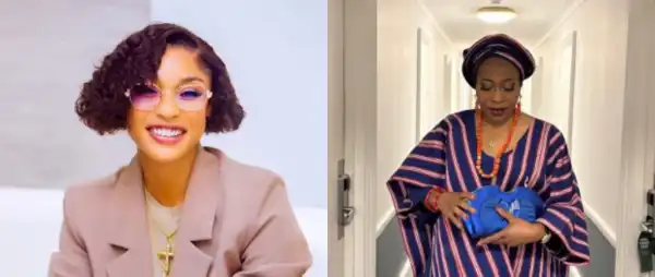 “Thank You For Your Prayers And Love”-Tonto Dikeh Celebrates Olakunle Churchill’s Mother On Her Birthday