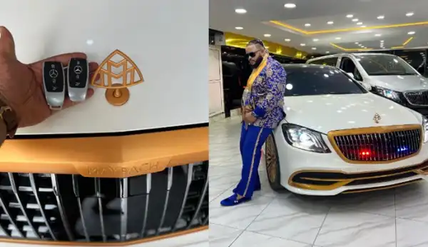 Ex BBNaija winner, White Money buys Maybach