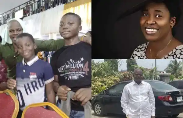 “My father told us that beating women is good, he seized her two cars” – Osinachi Nwachukwu’s son speaks