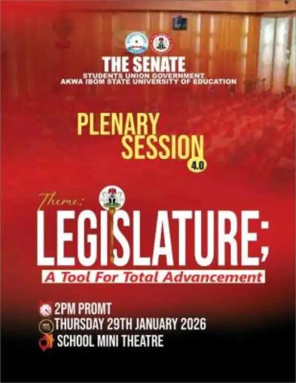 AKSUED SUG invites students to crucial plenary session