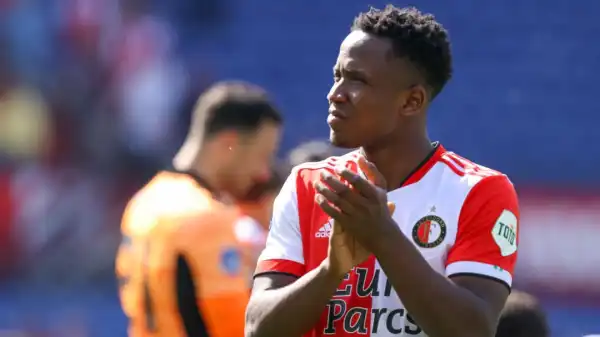 Leeds confirm signing of Feyenoord winger Luis Sinisterra